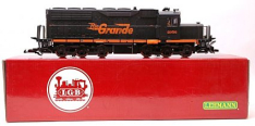 LGB 2056 Queen Mary Series Diesel w/Lights and Aftermarket Sound, Collection Item