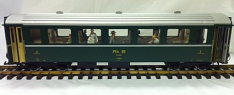 LGB 3167 Green RhB 2nd Class Coach No Box, Collection Item