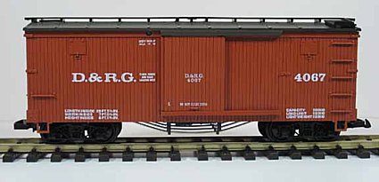 G-SCALE D&RG LGB #4067(1) WOOD STYLE BOX discount CAR