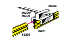 LGB 56204 Catenary Clips, 12 pieces