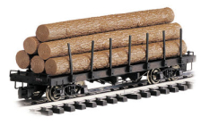 Bachmann 98470 Flat Car with Logs