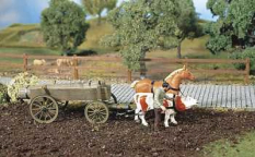 Pola 331859 Liquid Manure Wagon w/Horse & Cow, Collection Item