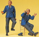 Preiser 45125 Signal Box Workers with Chair