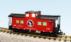 USA Trains R12175 Center Cupola Caboose Great Northern - Red