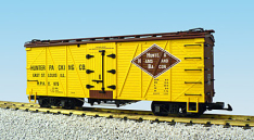 USA Trains R15019 Hunter Packing Co, Yellow/Brown