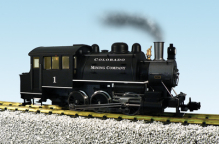 USA Trains R20062 Colorado Mining Co.  0-6-0T w/Lights, Sound, Smoke