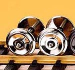 USA Trains R2090 Polished Metal Wheel Sets (2)