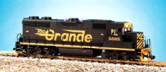 USA Trains R22205 Rio Grande GP 38-2 Diesel, Black/Orange