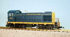 USA Trains R22551 Santa Fe Alco S4, Blue/Yellow