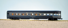 USA Trains R31030 NYC "Twentieth Century Ltd" Observation, Two-Tone Gray