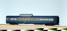 USA Trains R31036 NYC "Twentieth Century Ltd" Vista Dome #1 (Sky View),Two-Tone Gray