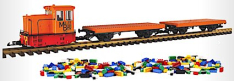 PIKO 1037155 Freight Building Block Car R/C Starter Set