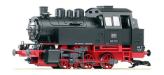 Piko 37202 DB III BR80 Steam Loco, Black/Red