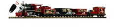 Piko 38123 Christmas Freight Start Set w/Lights, Sound and Smoke