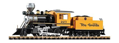 PIKO 38237 D&RGW Mogul w/Lights, Sound and Smoke