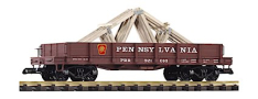 Piko 38754 PRR Low-Side Gondola w/Roof Trusses