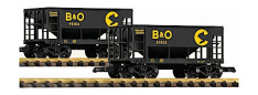 PIKO 38933 Chessie-B&O Ore Car, 2-Pack