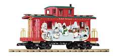 PIKO 38967 Christmas Wood Caboose