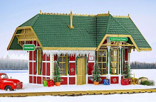 PIKO 62268 Christmas Town Station