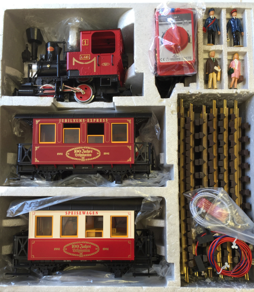 LGB 1881-1981 100 Year Anniversary Train Set, Collection Item