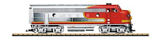 LGB 20583 Santa Fe F7A Diesel Locomotive w/Lights and Sound