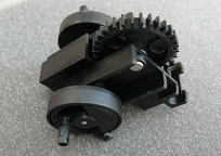 Central Axle with Bearings and Gear for LGB® Rack Steam Locomotives