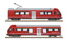 LGB 23100 RhB Class ABe 4/16 "Capricorn" Powered Rail Car w/Lights and Sound