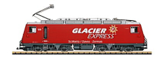 LGB 23101 MGB Glacier Express Class HGe 4/4 II Electric Locomotive w/Lights and Sound