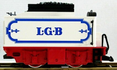 LGB 23176 White Motorized Tender, Collection item.