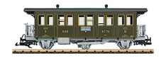 LGB 31331 BDB Passenger Car, Car Number BC 28 w/Metal Wheels