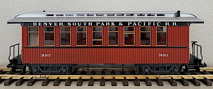 LGB 3180 Denver South Park & Pacific Passenger Car, Collection Item