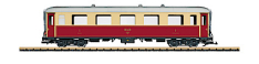 LGB 33521 RhB Parlor Car, Era V w/Metal Wheels and Lights