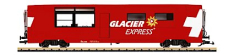 LGB 33673 RhB Panorama Dining Car w/Interior Lights