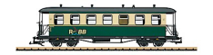 LGB 35361 RüBB Passenger Car w/Metal Wheels