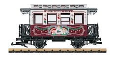 LGB 36022 Christmas Car for 2022 w/Metal Wheels