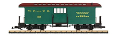 LGB 36846 WP&YR Baggage Car w/Metal Wheels