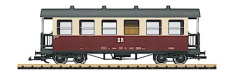 LGB 37736 DR Passenger Car, Era IV w/Metal Wheels