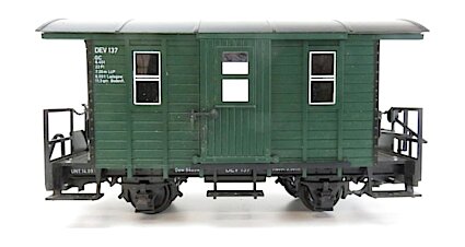 LGB Model Trains LGB Locomotives Garden Train Sets G Scale Model Trains LGB 4039 DEV Fakultativ Combine Collection Item