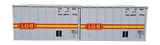 LGB Flatcar Containers Set of 2, Collection Item