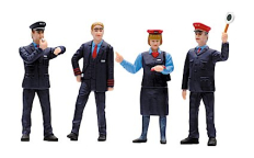 LGB 53002 Set of Figures, Swiss Railroad Workers (old part number 51405)