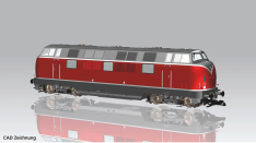 PIKO 37461 DB IV BR 221 Diesel Loco, Sound