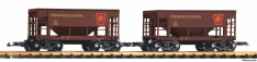 PIKO 38972 PRR Ore Car, 2 Pack