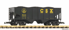 PIKO 38973 CSX-B&O Rib-Side Hopper w/Coal Load