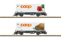 LGB 45889 RhB "coop" Container Transport Cars