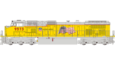 Bachmann 90918 UNION PACIFIC® #9573 (yellow sill)