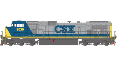 Bachmann 90923 CSX® #9039 (Bright Future)w/Lights and Smoke