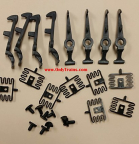 LGB 64462 Rack Coupler Hook, 8 pieces