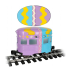 Bachmann 96277 Easter Eggliner