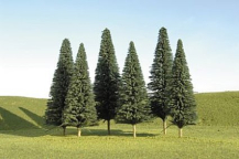 Bachmann 32201 Pine Trees 8-10" (3)