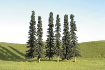 Bachmann 32203 Conifer Trees 8-10" (3)